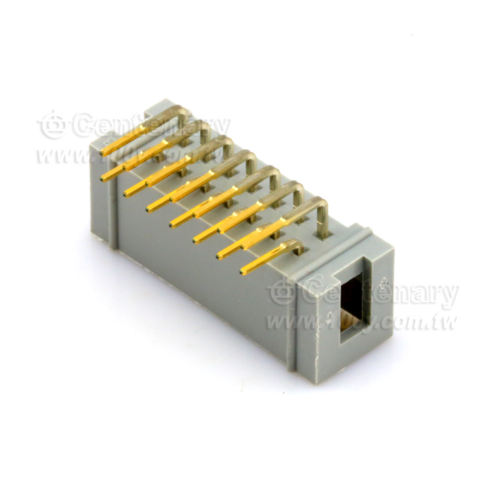2.54mm 90° Center Low Prolfile Header For IDC Socket - 153584 Product Image