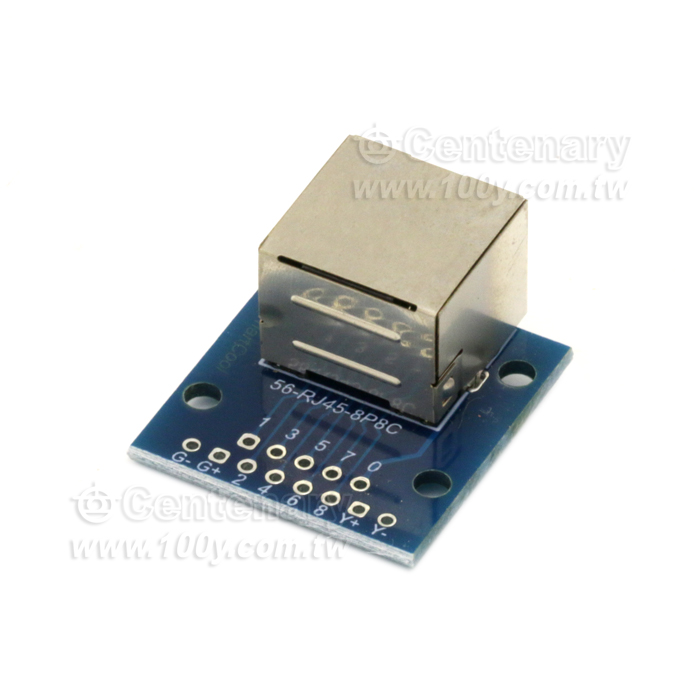 RJ45轉接板+母座帶LED燈 - 113463 產品圖片
