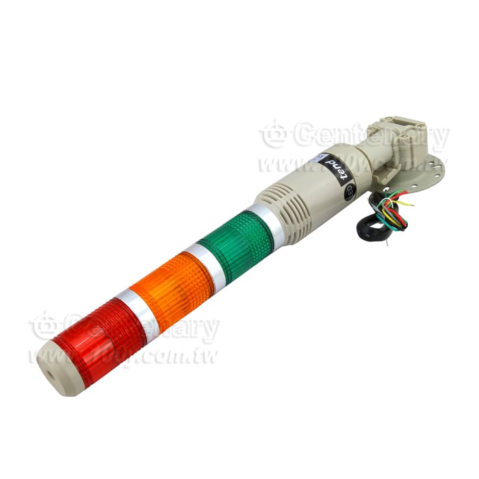 φ50 可拆式三層蜂鳴警示燈 LED24V - 132522 產品圖片