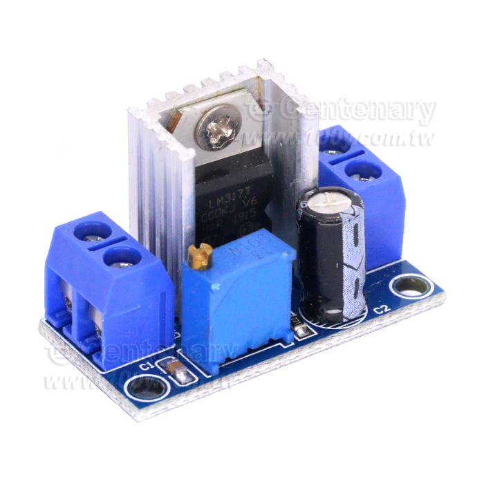DC-DC 降壓模塊 In:4.2V~40V Out:1.2V~37V/1.5A - 113558 產品圖片