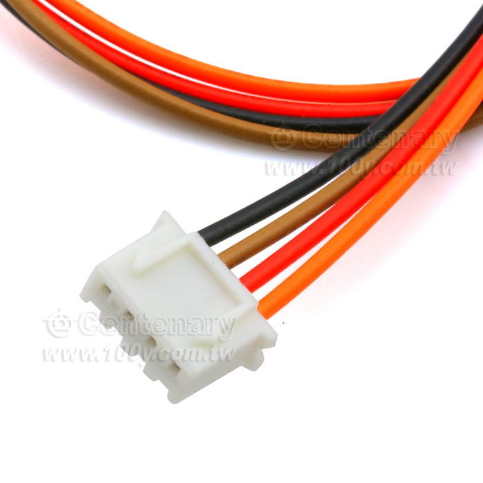 9001母頭+端子線 4P P:2.5mm - 113765 產品圖片