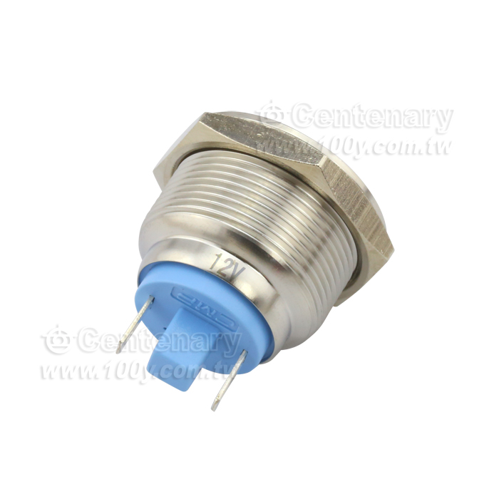 Φ22mm 金屬信號燈 焊接式 LED12V 紅色 - 113880 產品圖片