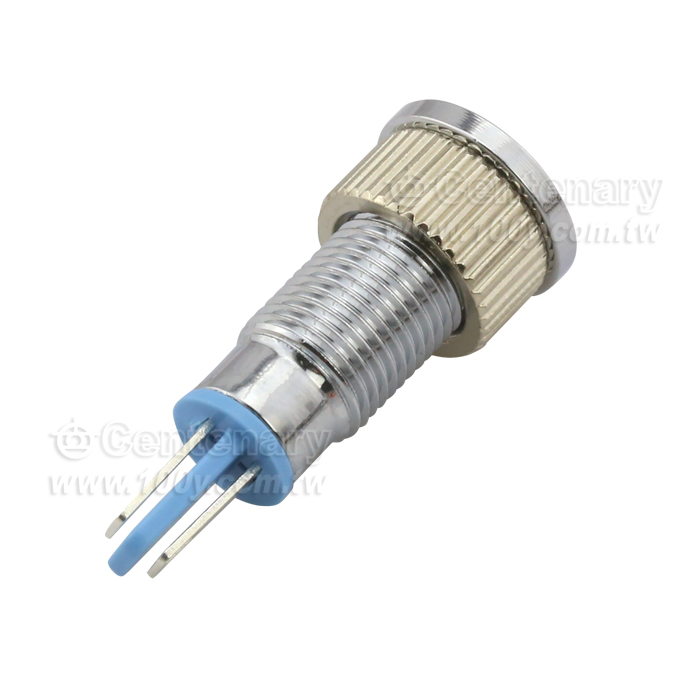 Φ8mm 金屬信號燈 焊接式 LED12V 紅色 - 113876 產品圖片