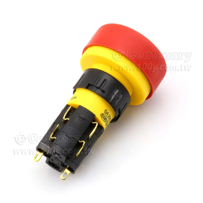 16mm 緊急開關 2P - 113977 產品圖片