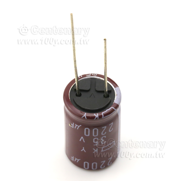 2200uF/35V Low Impedance/ESR Electrolytic Capacitor - 114485 Product Image