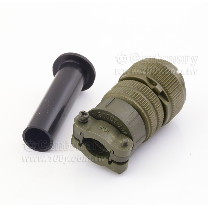 Straight Plug+Cable Strain Relief Clamp - 114761 Product Image