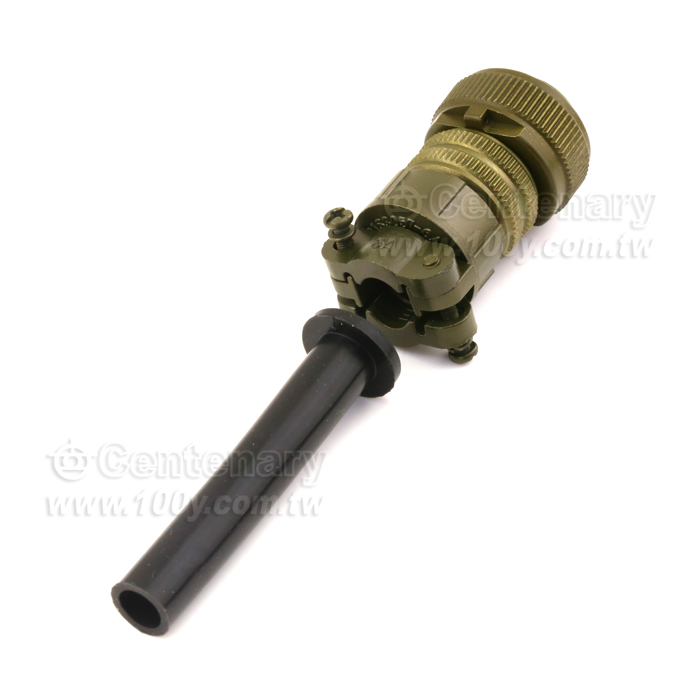 Straight Plug+Cable Strain Relief Clamp - 114751 Product Image