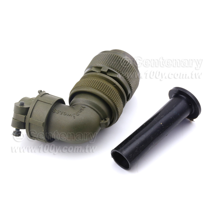 10P母端90度彎管接頭+電纜夾 - 114763 產品圖片