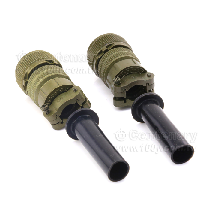 Straight Plug+Cable Strain Relief Clamp - 114767 Product Image