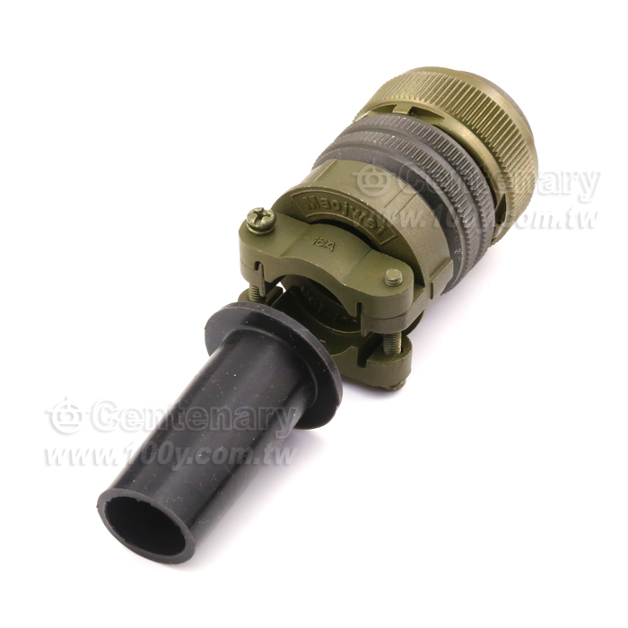 Straight Plug+Cable Strain Relief Clamp - 114783 Product Image