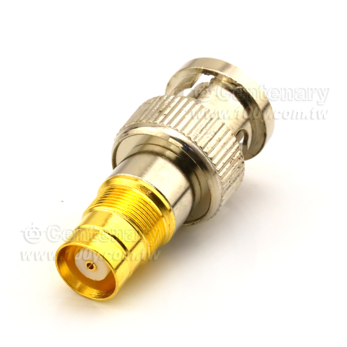 純銅L9(母)轉BNC(公)轉接頭 - 114827 產品圖片
