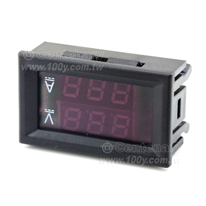 雙顯電壓電流表 100V/1A - 114971 產品圖片