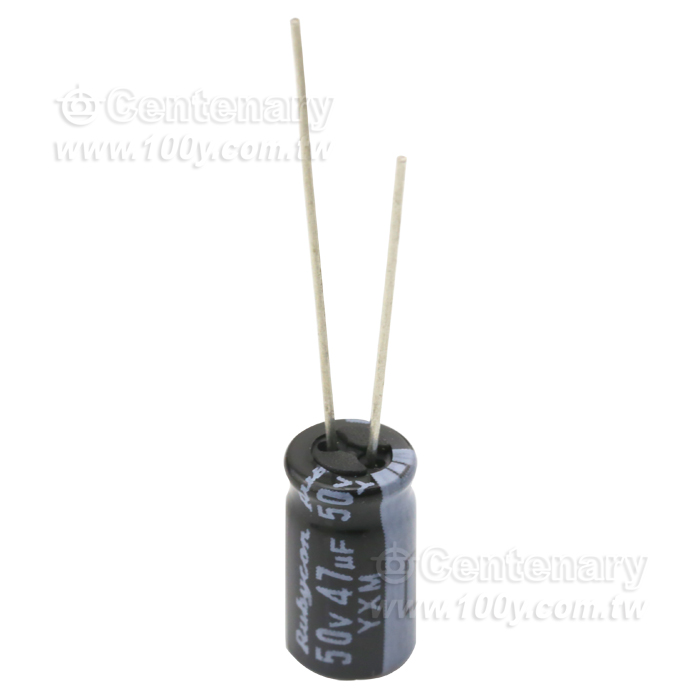Rubycon_47uF/50V Miniature Aluminum Electrolytic Capacitor - 115123 Product Image