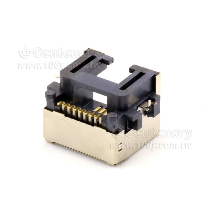 RJ45網路插座 貼片式 - 114906 產品圖片
