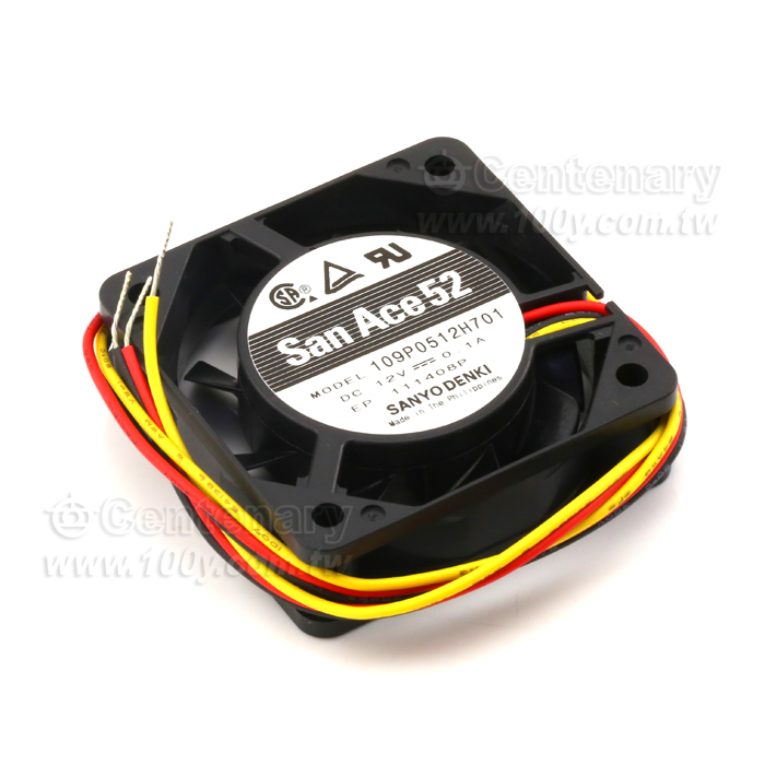 DC12V 帶線風扇 - 114996 產品圖片