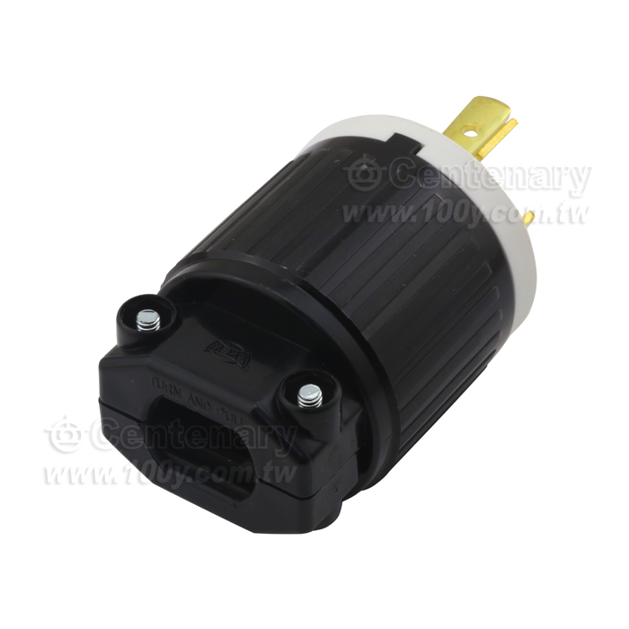 NEMA L8-20P Locking Plug - 108610 Product Image