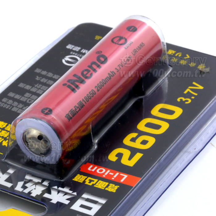 18650充電鋰電池 3.7V/2600mAh - 114510 產品圖片