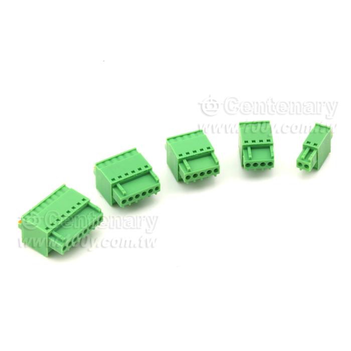 5P 免螺絲插拔式端子 2.5mm - 115337 產品圖片