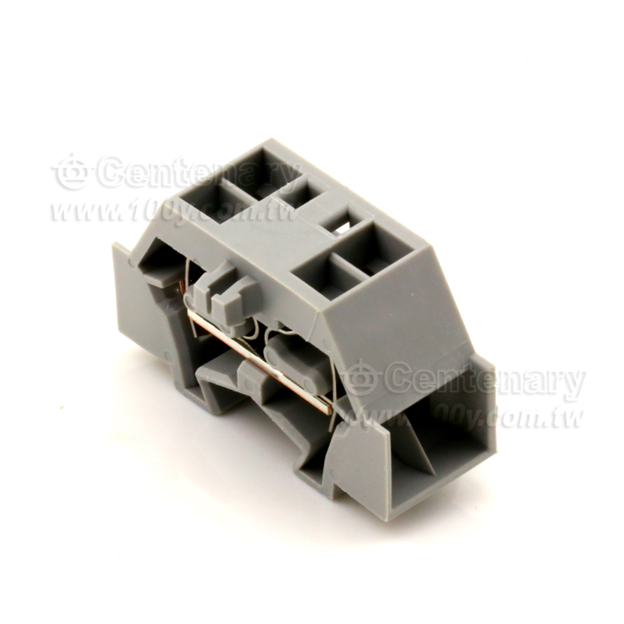 4-Conductor Terminal Block For Screw or Similar Mounting Type; Fixing Hole 3.2mm - 115037 Product Image