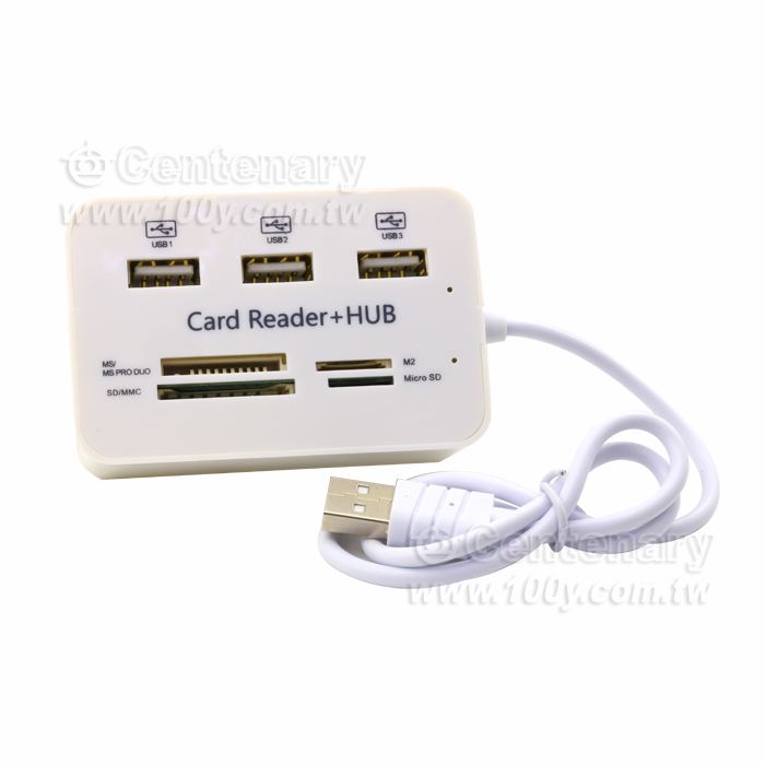 USB2.0讀卡器7合1 - 16393 產品圖片