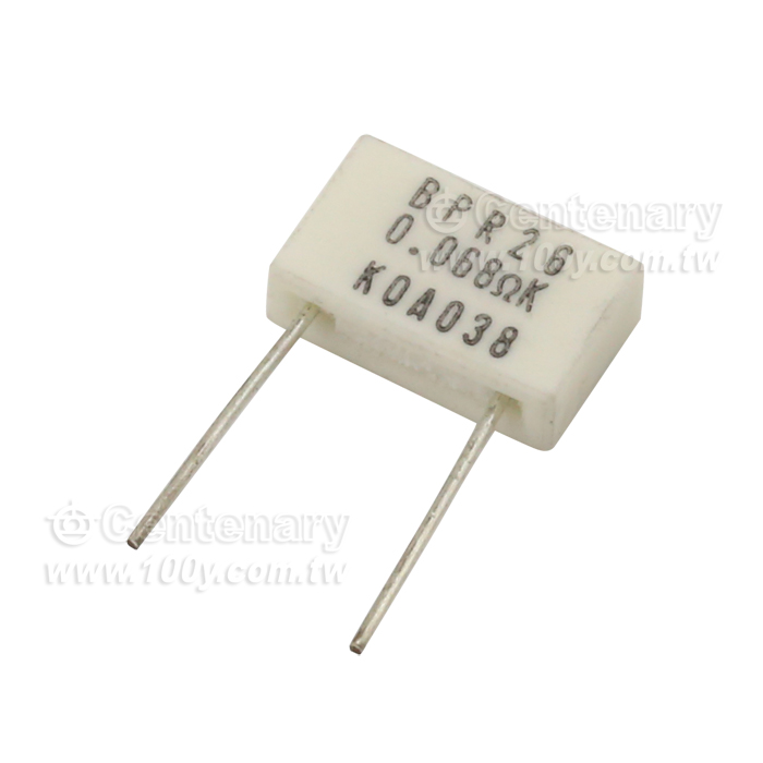 KOA_無感立式水泥電阻2W/0.068Ω - 110729 產品圖片