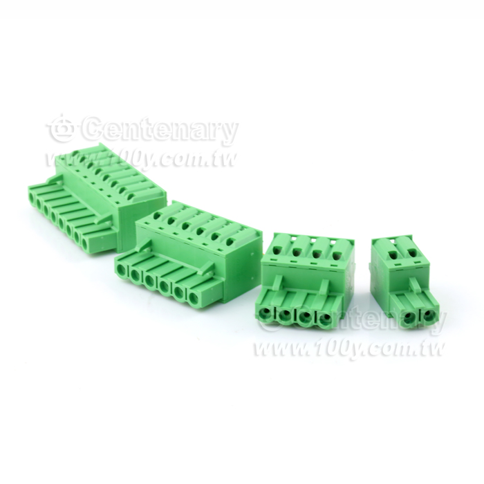 6P 插拔式接線端子-孔頭 P:5.08mm - 115668 產品圖片