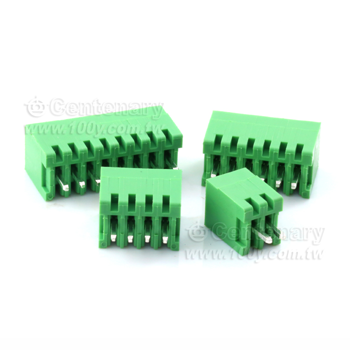 4P 插座式端子台-針座 180° P:2.5 - 115628 產品圖片