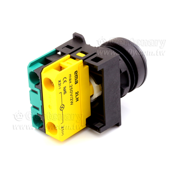 E2凸鈕維持押扣開關 22mm - 115823 產品圖片