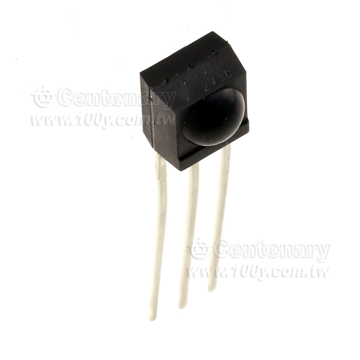 紅外接收器 2.5-5.5V 38kHz 45Deg - 115970 產品圖片
