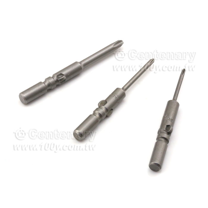 十字起子頭 1# 2.5mm L:60mm D:6mm - 116030 Product Image