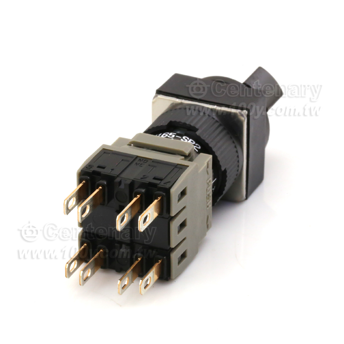 選擇開關 2-position mainained  2NO+2NC - 115714 產品圖片