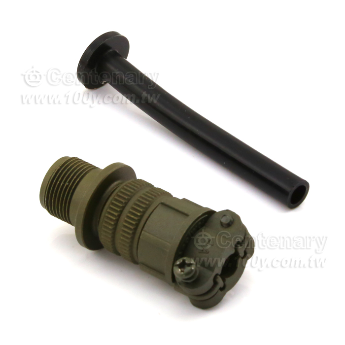 3P母端直管接頭+電纜夾 - 116238 產品圖片