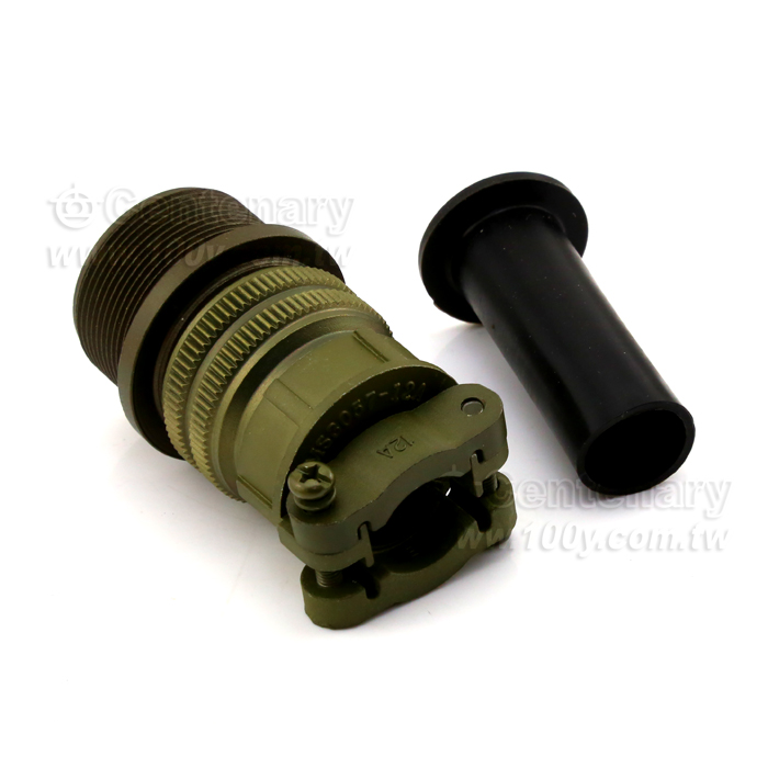 Straight Plug+Cable Strain Relief Clamp - 116258 Product Image