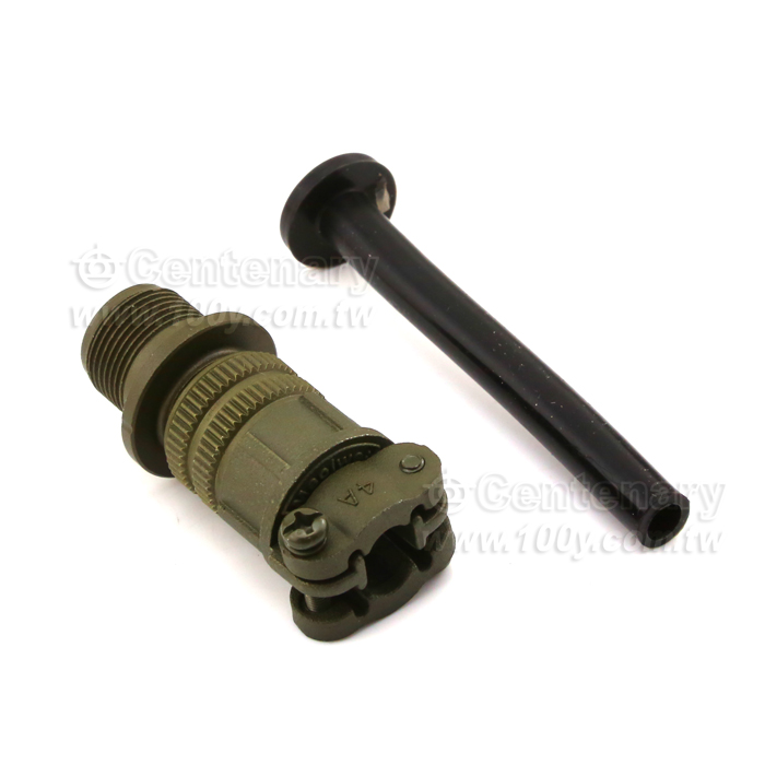 Straight Plug+Cable Strain Relief Clamp - 116237 Product Image