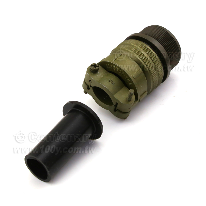Straight Plug+Cable Strain Relief Clamp - 116261 Product Image