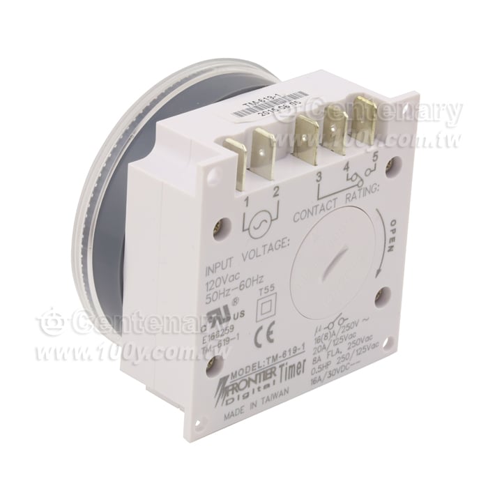 露出型全功能數位定時器 AC110V - 116280 產品圖片