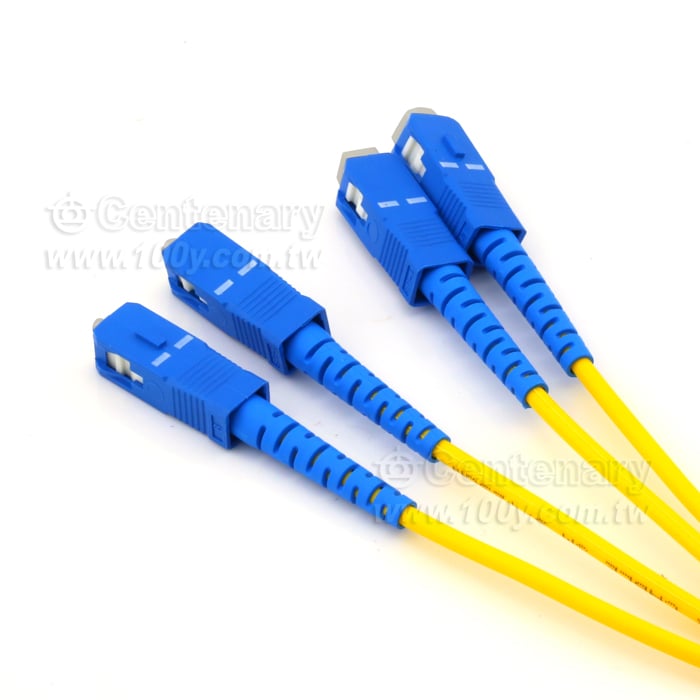 SC-SC 單模雙芯光纖跳線 2M - 129697 產品圖片