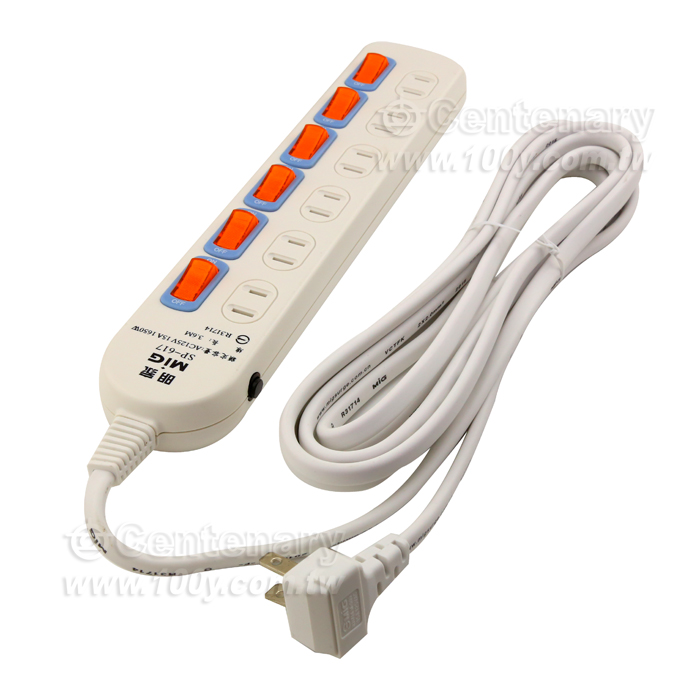 2P*6 AC Power Strips - 14682 Product Image