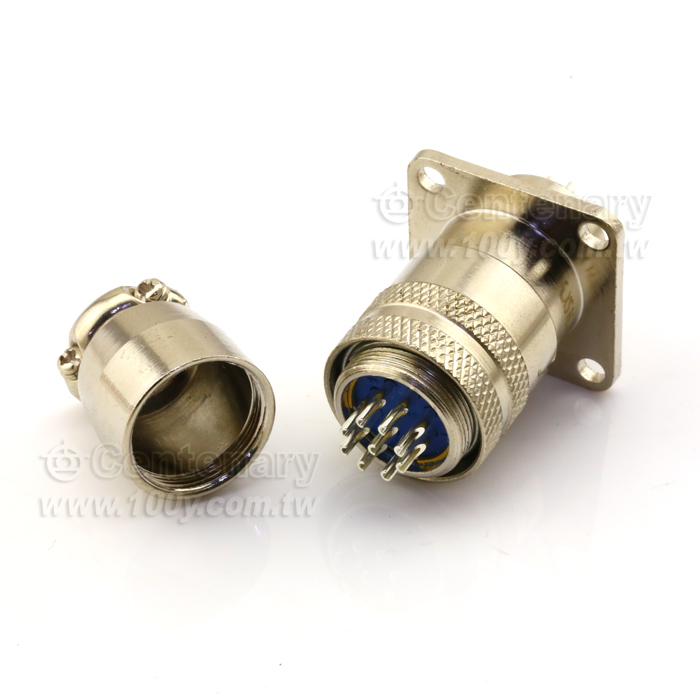 Nickle Plated Industrial Circular connectors - 53381 Product Image