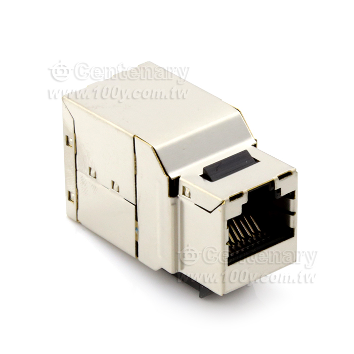 CAT6A 六類屏蔽萬兆模塊轉換接頭 - 117050 產品圖片
