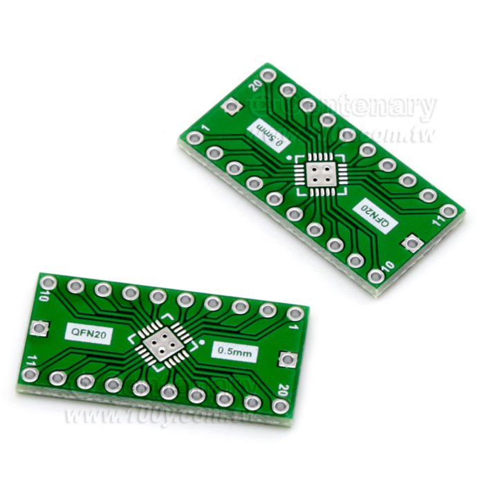 轉接板 QFN20轉DIP20 - 117131 產品圖片