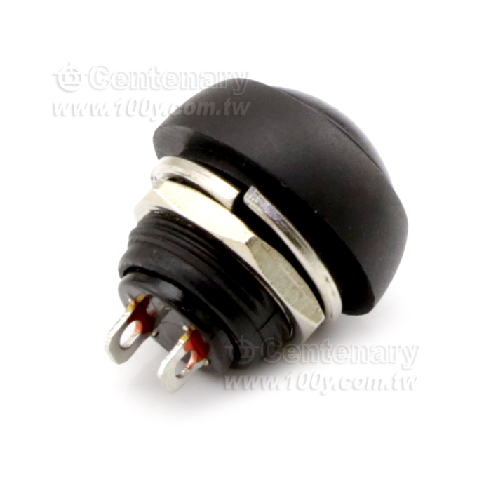 12mm 圓形黑色 1常開 - 117132 產品圖片