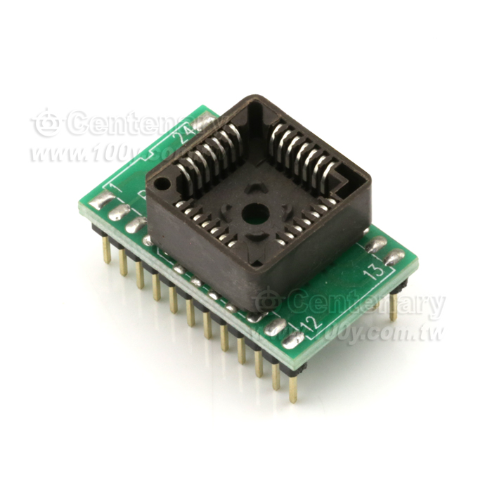 28P PLCC to DIP24 Programming Adaptor - 117286 Product Image
