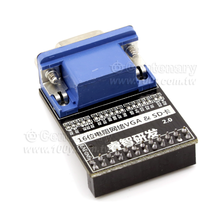 16-Bit Resistive Network VGA & SD Card Module - 117568 Product Image