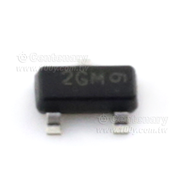 SOT-23 (ROHS) PNP -0.5A-80V - 42230 產品圖片