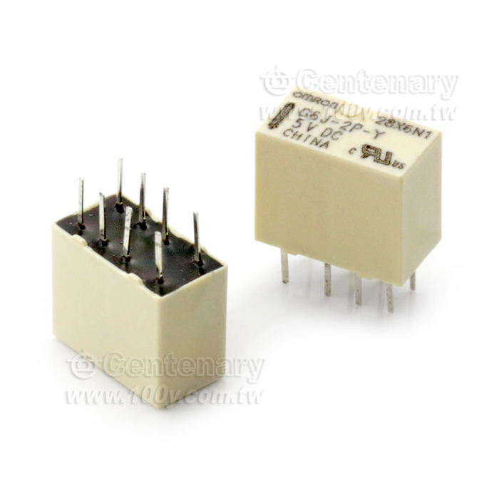 OMRON_ Ultra-Compact and Slim DPDT Relay - 99914 Product Image
