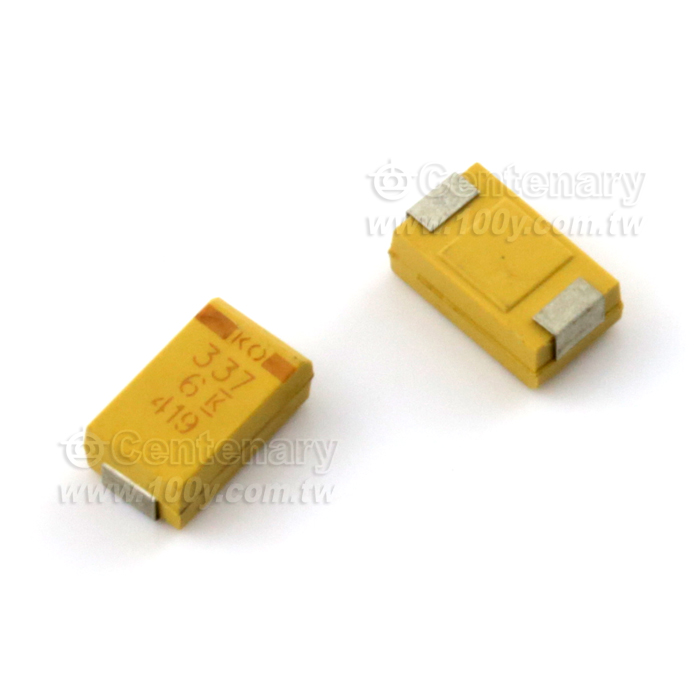 SMD 鉭電 330uF/6.3V ±20%  D Case - 95459 產品圖片