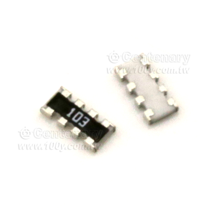 0603 電阻器網路及陣列 330ohm ±5% - 95074 產品圖片