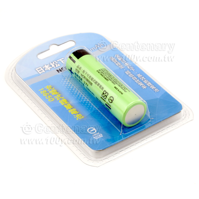充電鋰電池(平頭)無保護板 3.7V/3350mAh - 116198 產品圖片