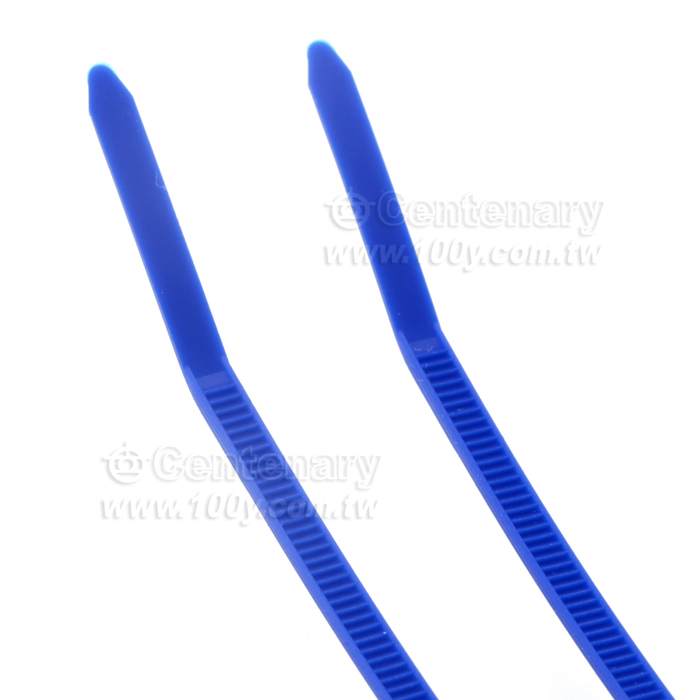 鐵氟龍扎帶  藍色100根/包  L200*W4.8mm - 163603 產品圖片